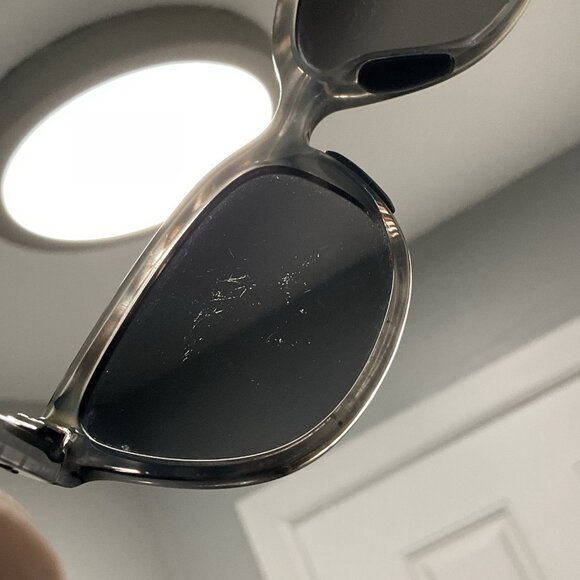Maui Jim MJ758-11S Sunglasses Frame STG-SG 54-18 Grey Tortoise SCRATCHED LENSES